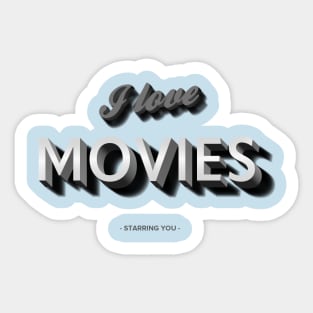 Movies Sticker